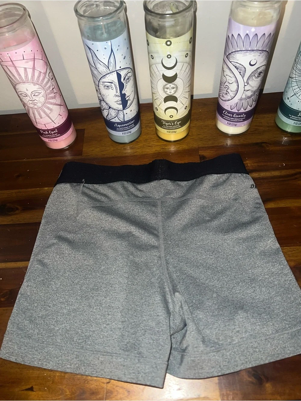 Nike Pro Gray Women's Athletic Compression Shorts